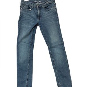 Calvin Klein Blue Slim Boyfriend Denim Jean